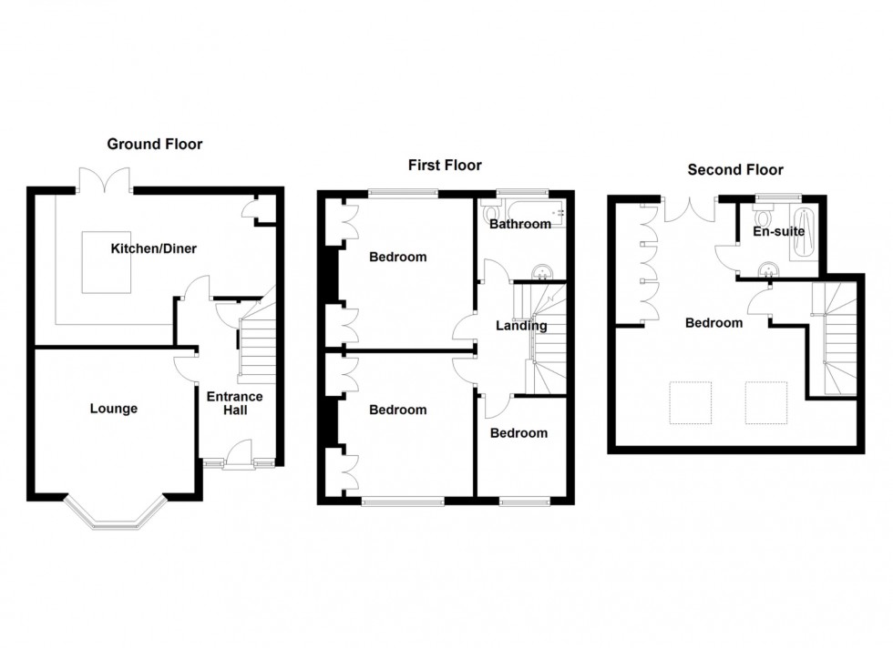 Floorplan for Parrock Avenue, Gravesend, DA12