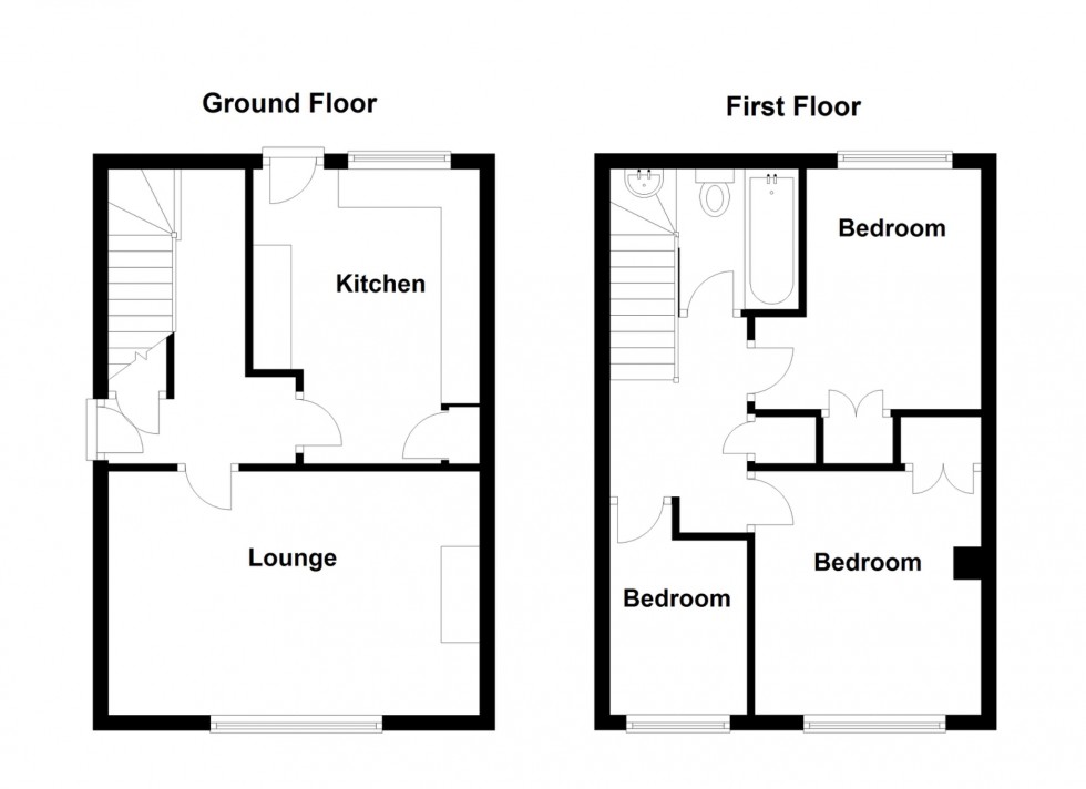 Floorplan for Barr Road, Gravesend, Kent, DA12