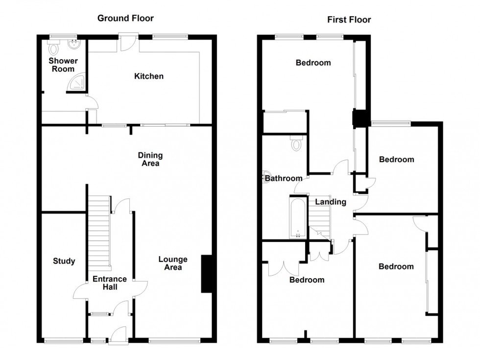 Floorplan for Beaumont Drive, Northfleet, DA11