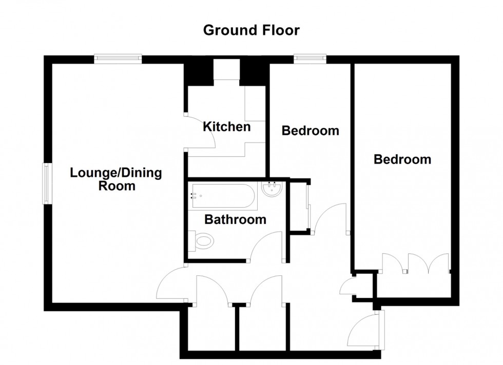 Floorplan for Crawley Court, West Street, Gravesend, Kent, DA11