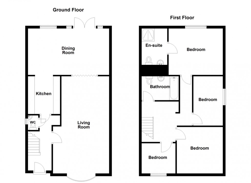 Floorplan for Gouge Avenue, Northfleet, Gravesend, Kent, DA11