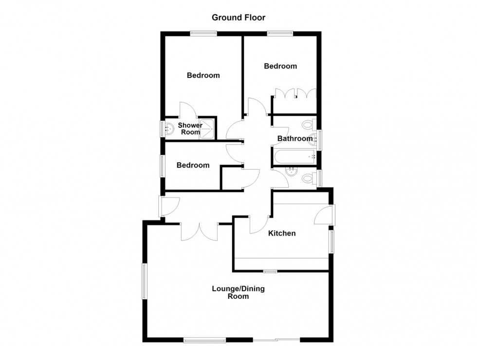 Floorplan for The Sandpipers, Gravesend, Kent, DA12 5QB