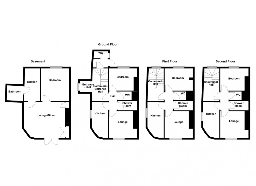 Floorplan for Burch Road, Northfleet, Gravesend, Kent, DA11