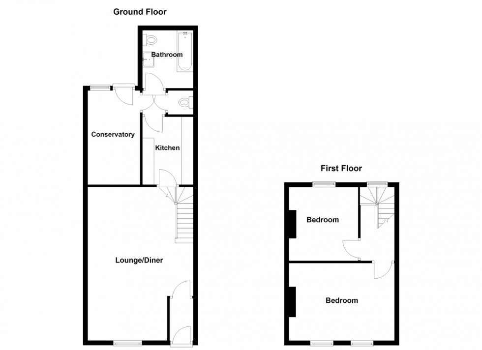 Floorplan for Wellington Street, Gravesend, Kent, DA12