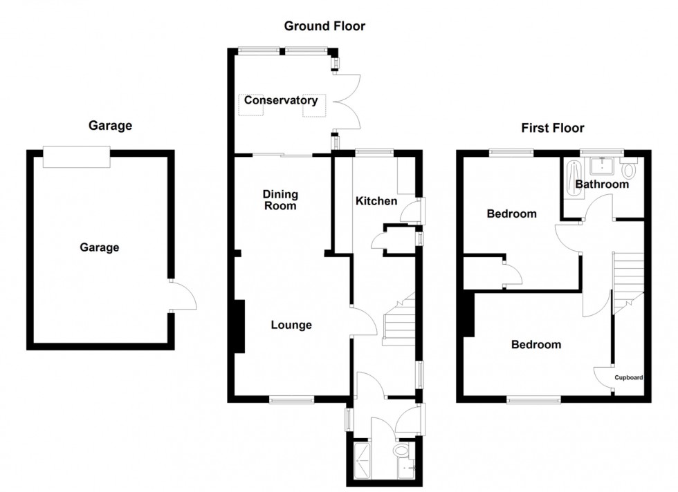 Floorplan for Gainsborough Drive, Northfleet, Gravesend, Kent, DA11