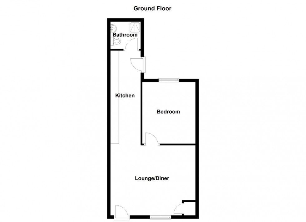 Floorplan for Windmill Street, Gravesend, Kent, DA12