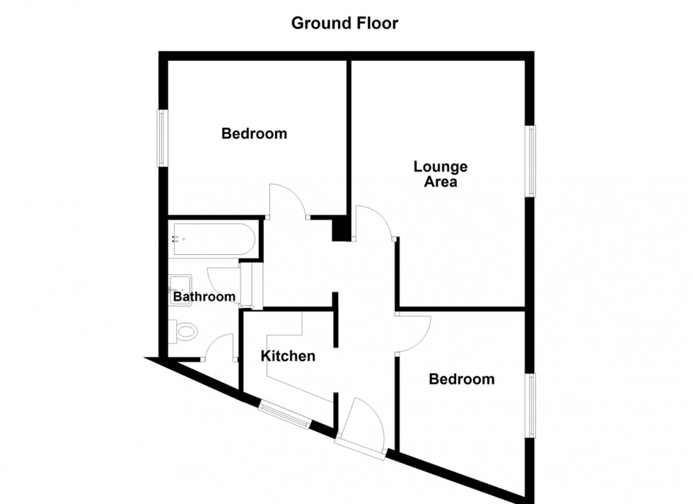 Floorplan for Marlborough Road, Gillingham, Kent, ME7