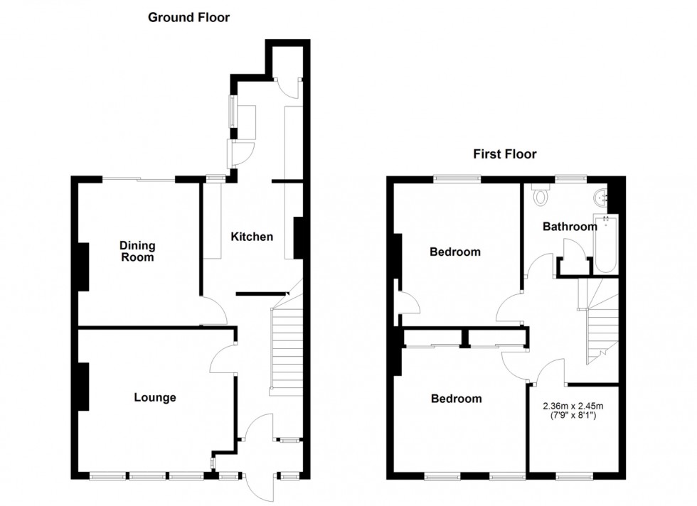 Floorplan for Milton Road, Swanscombe, Kent, DA10