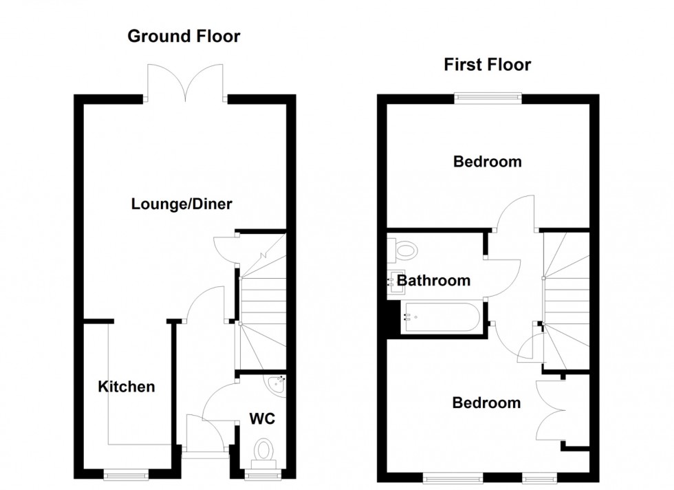 Floorplan for Shackleton Terrace, Christianfields Avenue, Gravesend, Kent, DA12