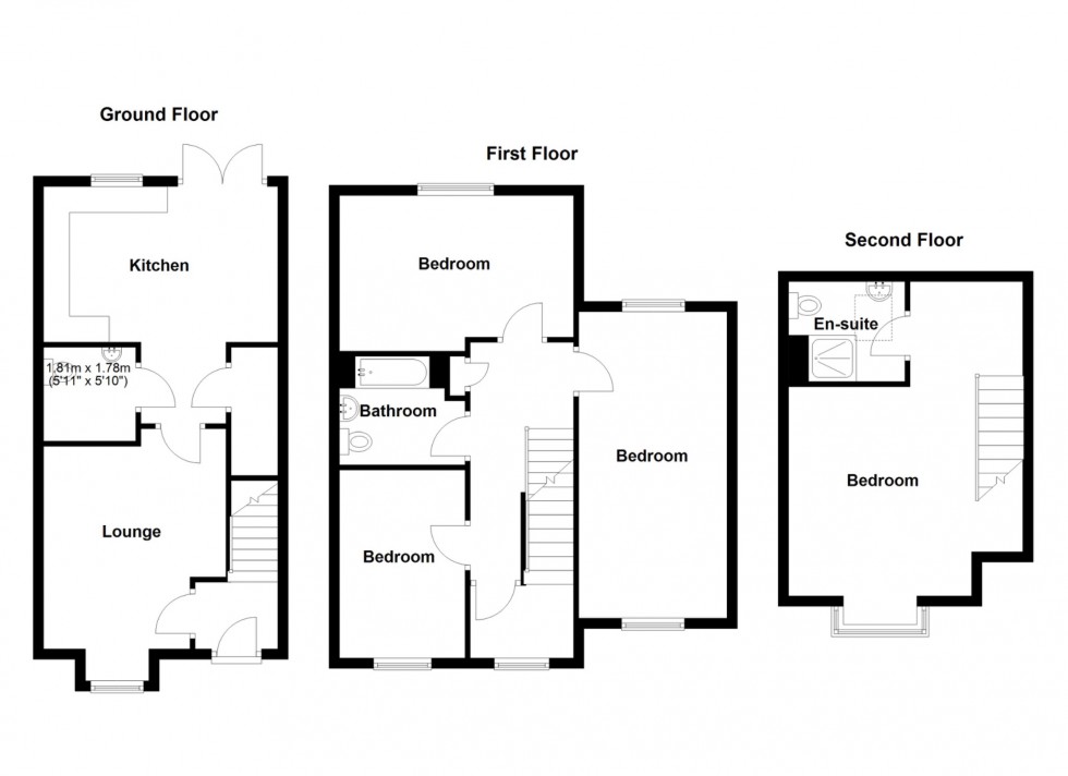 Floorplan for Crete Hall Road, Northfleet, Gravesend, Kent, DA11