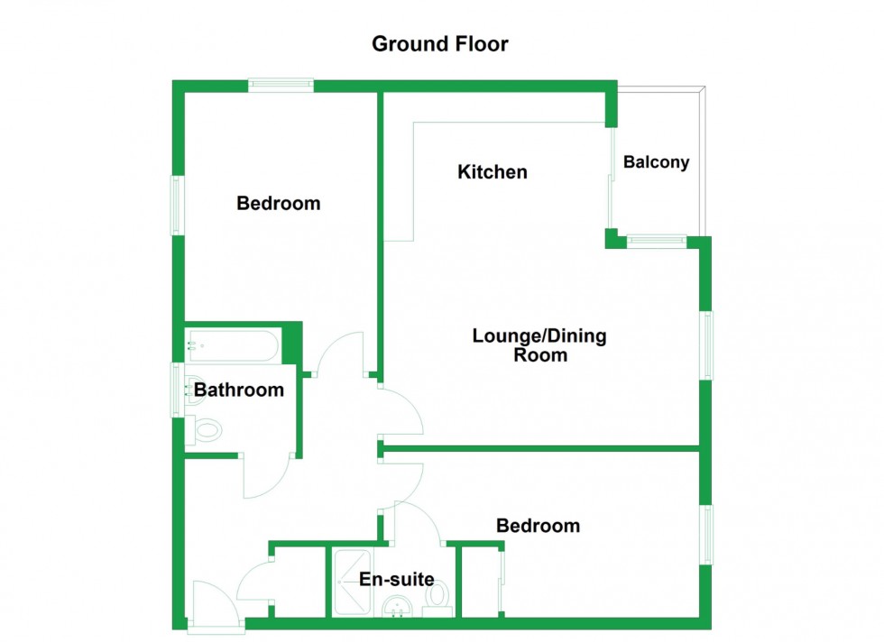 Floorplan for Mortimer Square, Weldon, Ebbsfleet Valley, Swanscombe, Kent, DA10