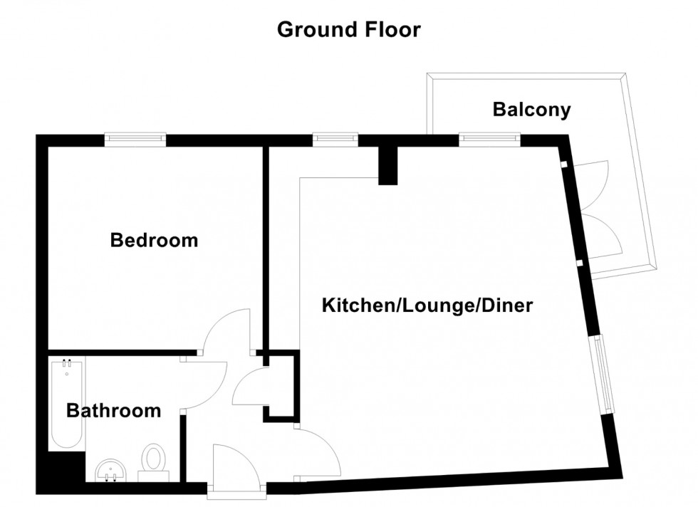 Floorplan for Hawkins Avenue, Gravesend, Kent, DA12