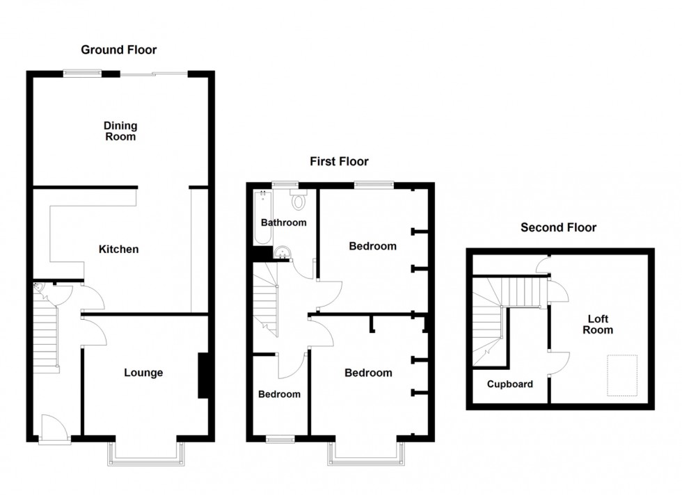 Floorplan for Lingfield Road, Gravesend, Kent, DA12