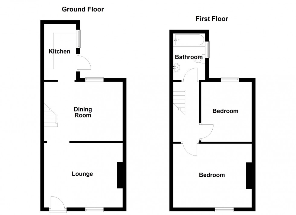 Floorplan for South Hill Road, Gravesend, Kent, DA12 1LA