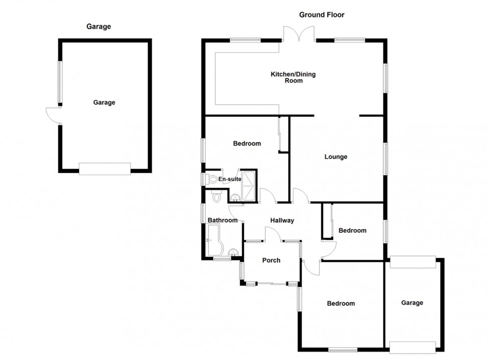 Floorplan for Dene Holm Road, Northfleet, Gravesend, Kent, DA11
