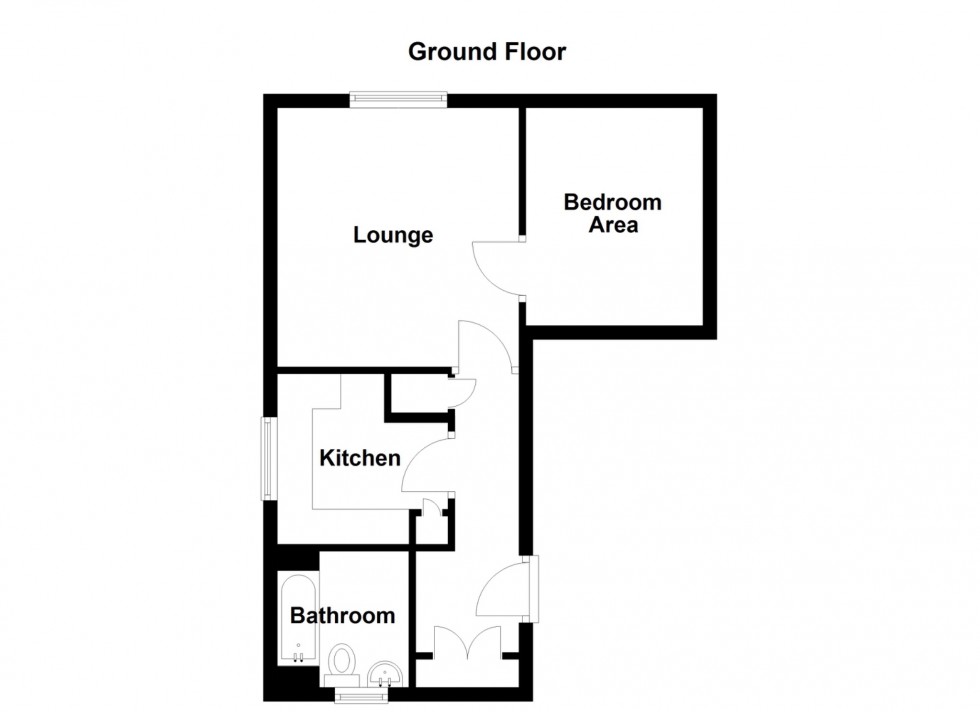 Floorplan for Chantry Court, Gordon Place, Gravesend, Kent, DA12