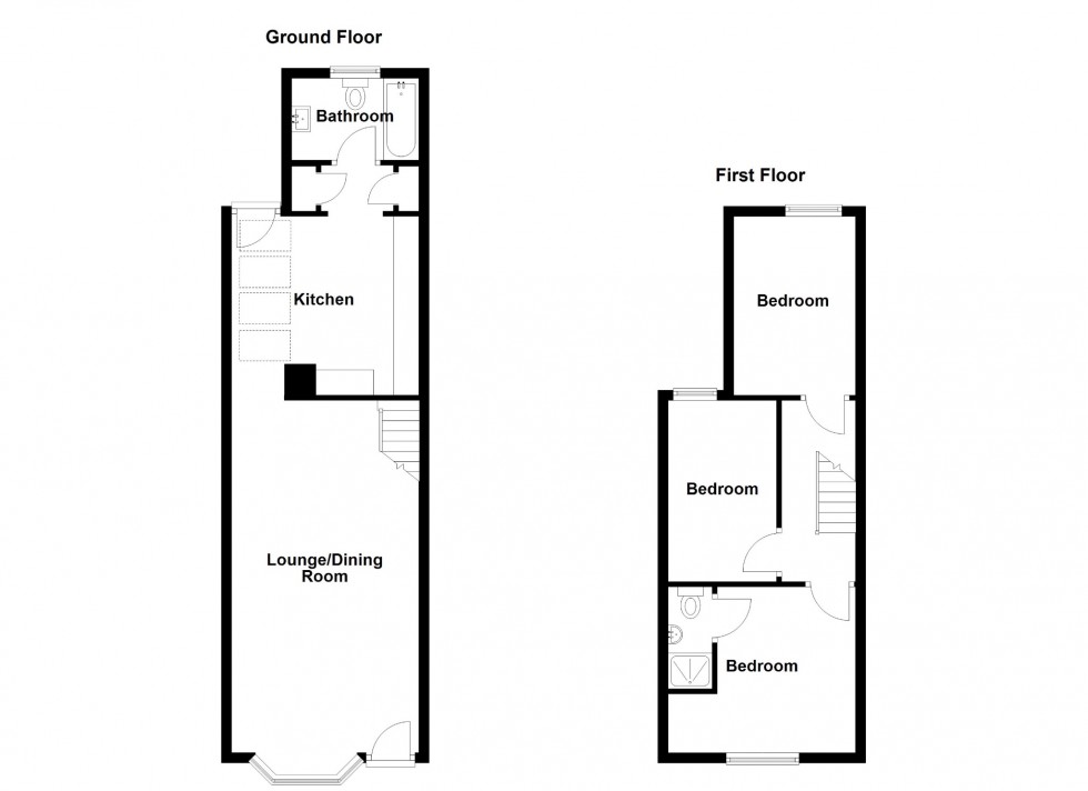 Floorplan for Alfred Road, Gravesend, Kent, DA11 7QF