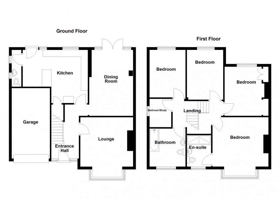 Floorplan for Whitehill Road, Gravesend, Kent, DA12 5PH