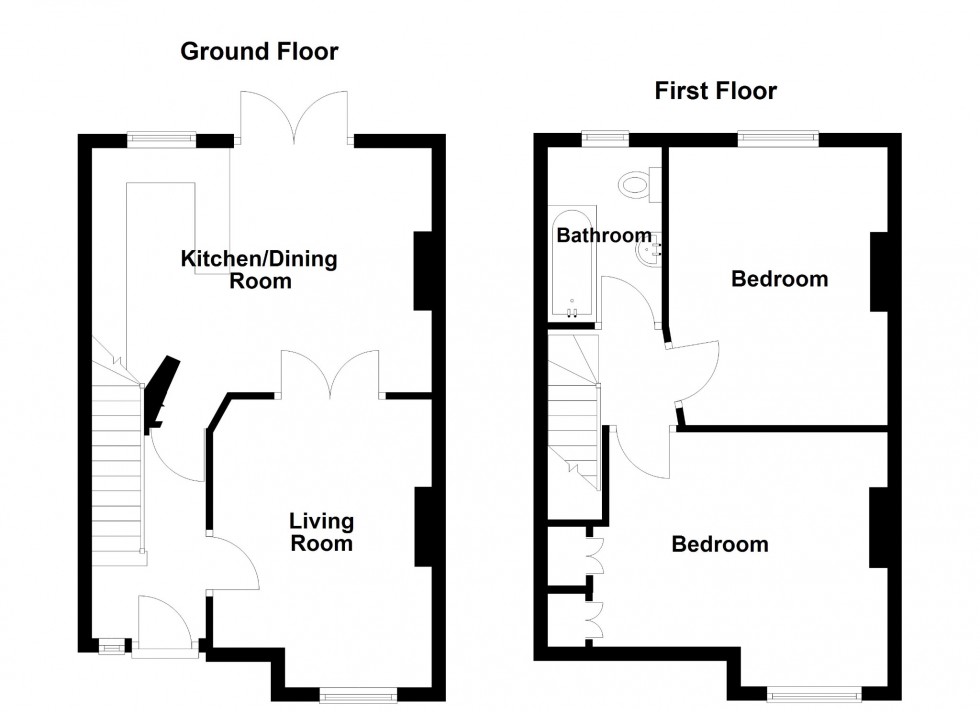 Floorplan for Glebe Road, Gravesend, Kent, DA11 8RP
