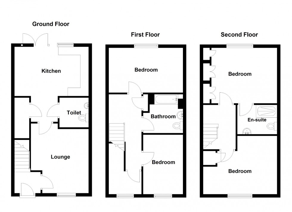 Floorplan for Mottram Road, Northfleet, Gravesend, Kent, DA11 9FH