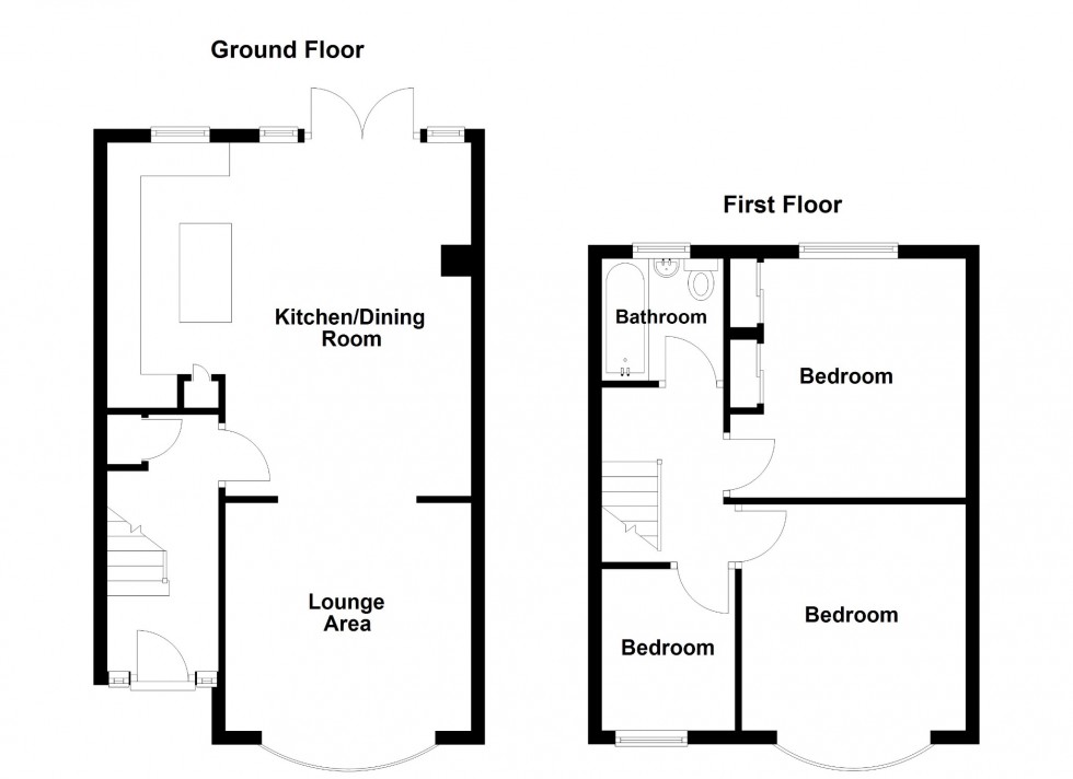 Floorplan for Rochester Road, Gravesend, Kent, DA12 2HZ
