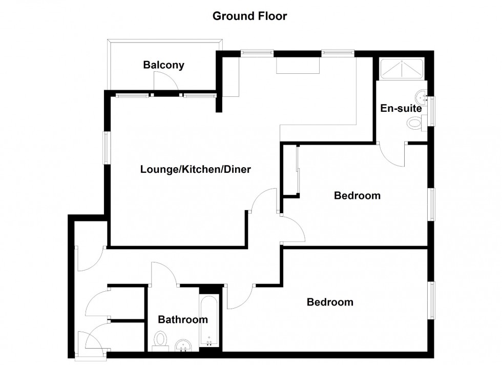 Floorplan for Rixson Road, Weldon, Ebbsfleet Valley, Swanscombe, Kent, DA10 1GD