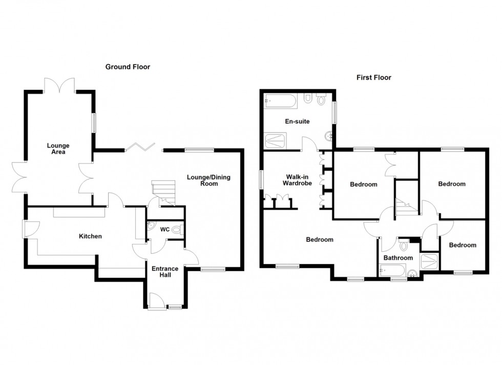 Floorplan for Forge Lane, Gravesend, Kent, DA12 2NE