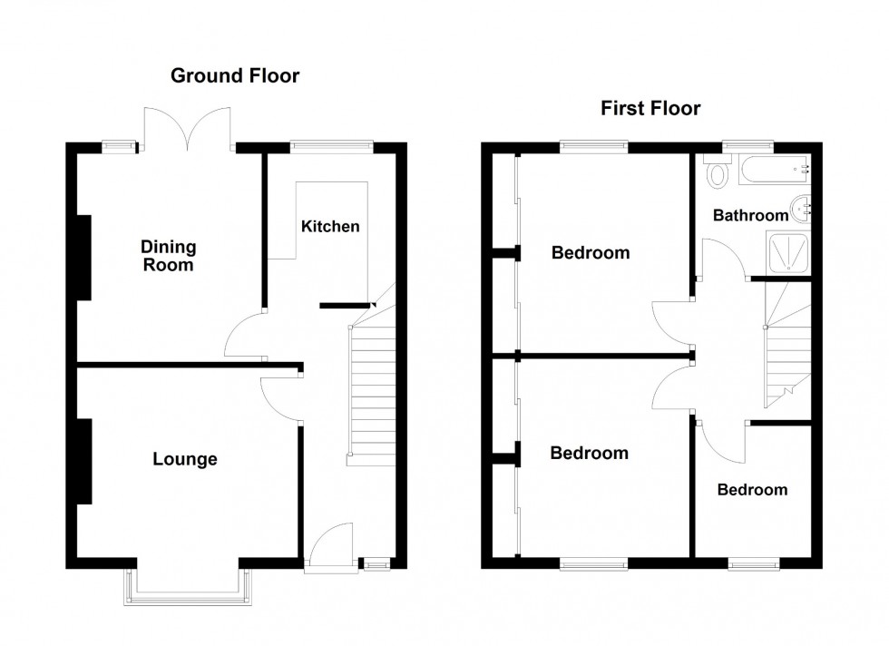 Floorplan for The Fairway, Gravesend, Kent, DA11 7LW