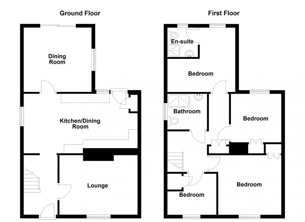 Floorplan for Cygnet Gardens, Northfleet, Gravesend, Kent, DA11 7DN