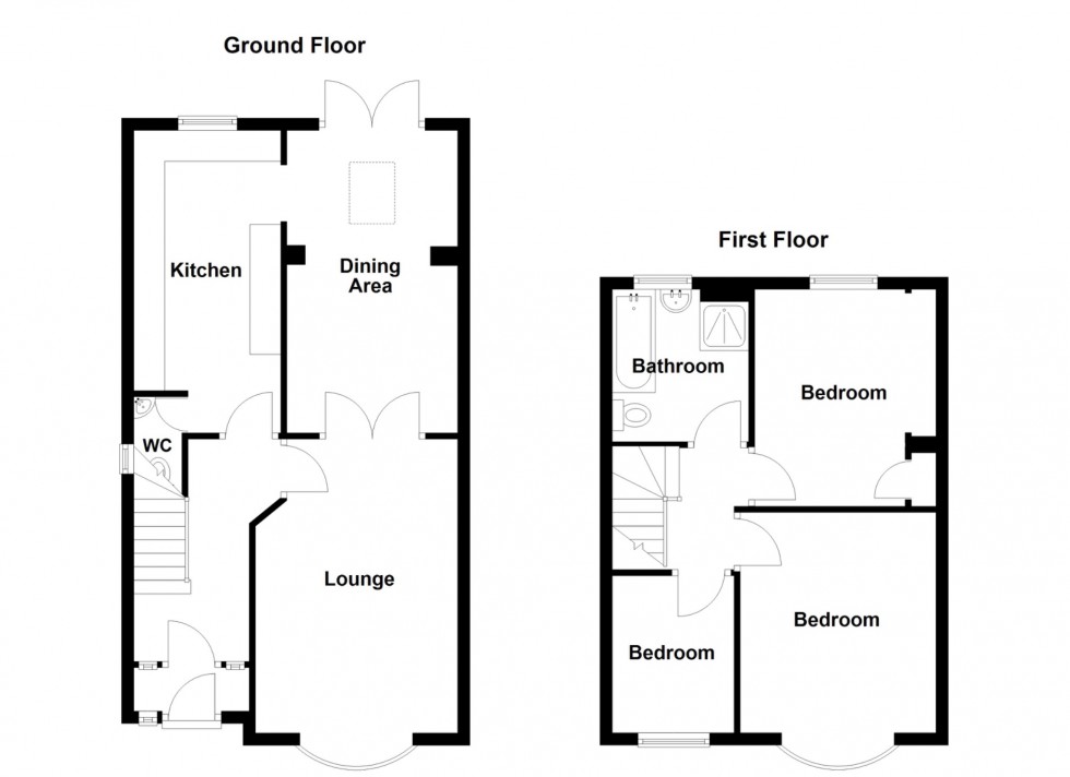 Floorplan for Dennis Road, Gravesend, Kent, DA11 7NN
