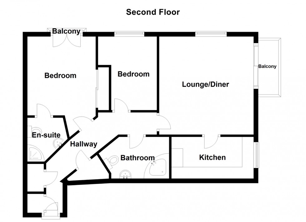 Floorplan for Marriotts Wharf, West Street, Gravesend, DA11