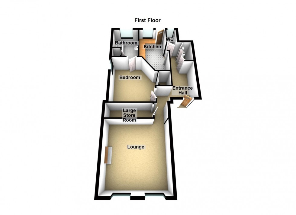 Floorplan for Parrock Hall, Joy Road, Gravesend, Kent, DA12