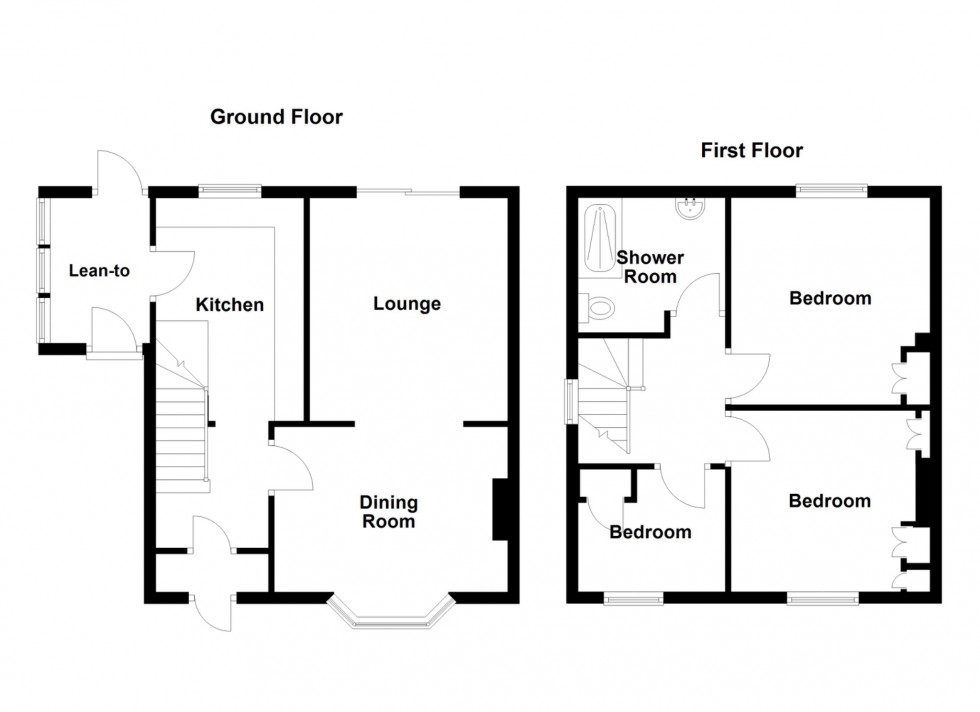 Floorplan for St. Dunstans Drive, Gravesend, Kent, DA12 4BQ