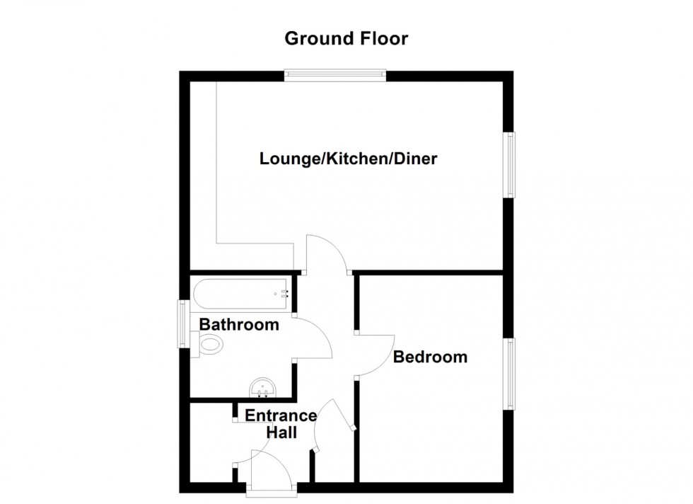 Floorplan for Eglington Drive, Wainscott, Rochester, Kent, ME3
