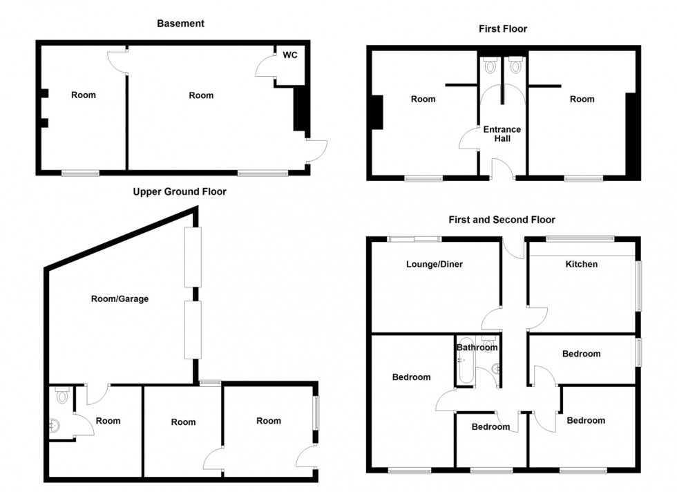 Floorplan for Milton Road, Gravesend, Kent, DA12