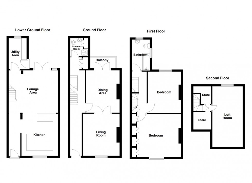 Floorplan for South Hill Road, Gravesend, Kent, DA12 1LA