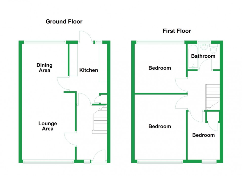 Floorplan for Beaumont Drive, Northfleet, Gravesend, Kent, DA11 9NY