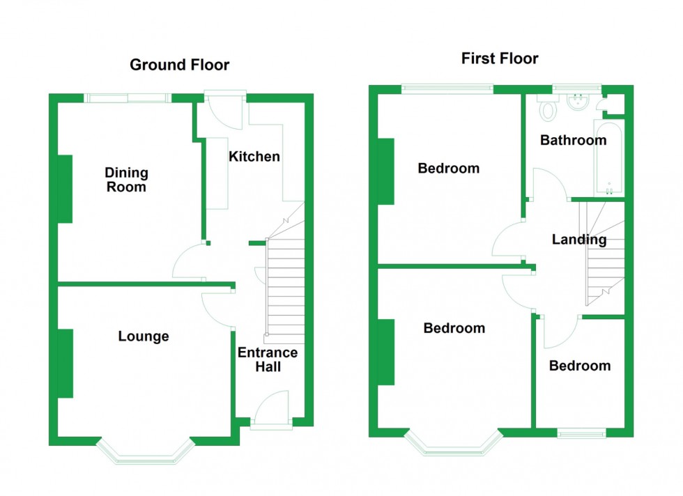 Floorplan for Central Avenue, Gravesend, Kent, DA12