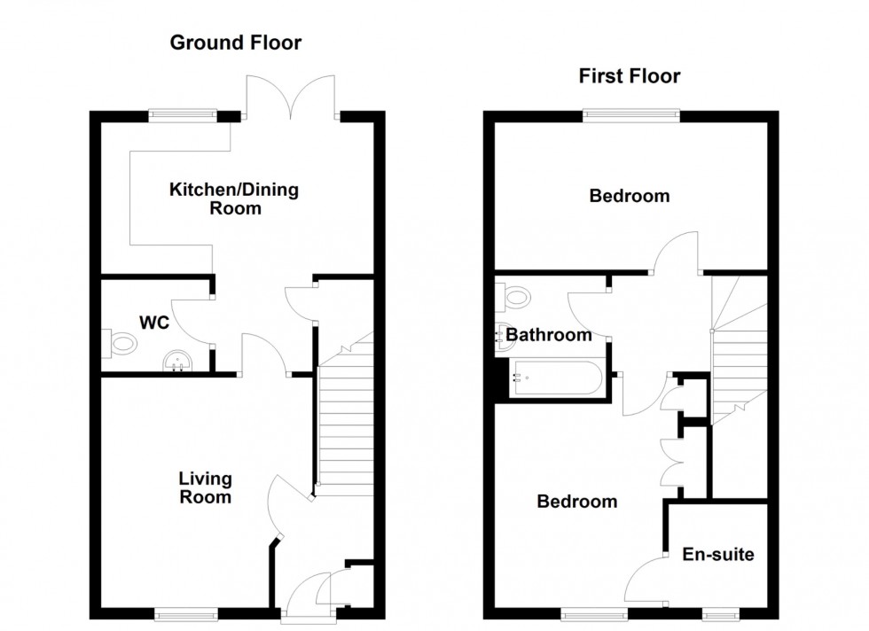 Floorplan for Lancaster Close, Castle Hill, Ebbsfleet Valley, Kent, DA10 1EU