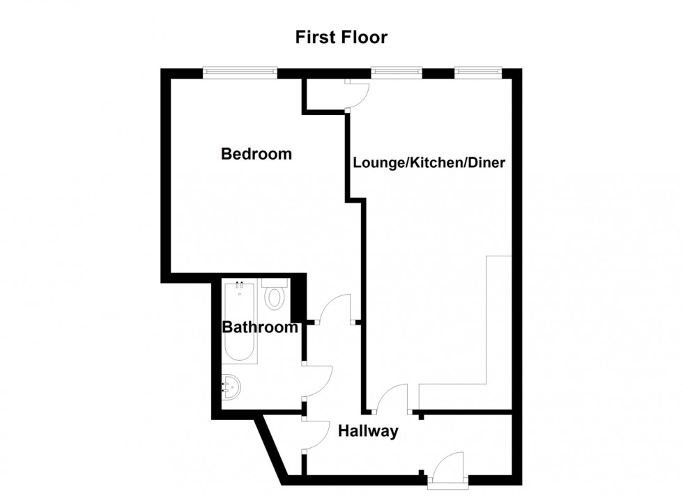 Floorplan for Wrotham Road, Gravesend, Kent, DA11 0DU