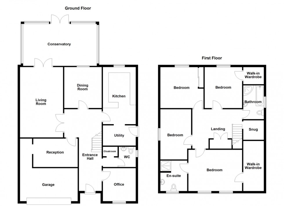 Floorplan for Cuckolds Green Road, Lower Stoke, Rochester, Kent, ME3