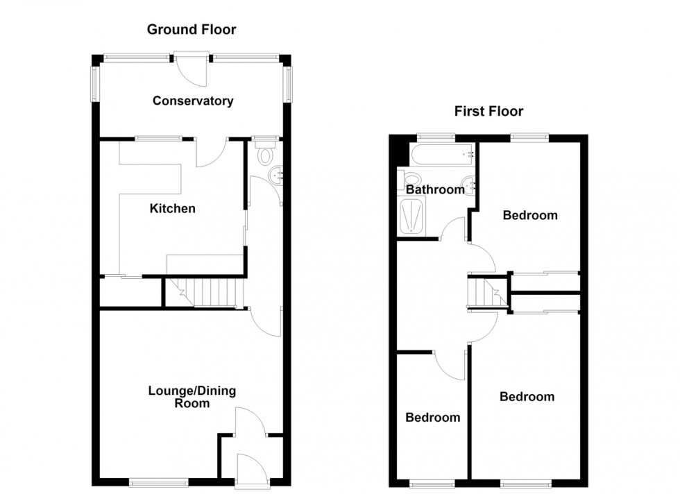 Floorplan for Lower Higham Road, Gravesend, Kent, DA12 2NQ