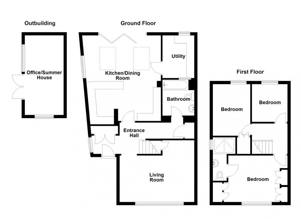 Floorplan for Oak Drive, Higham, ME3 7BD