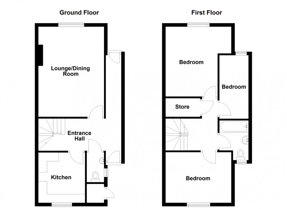 Floorplan for York Road, Gravesend, Kent, DA12