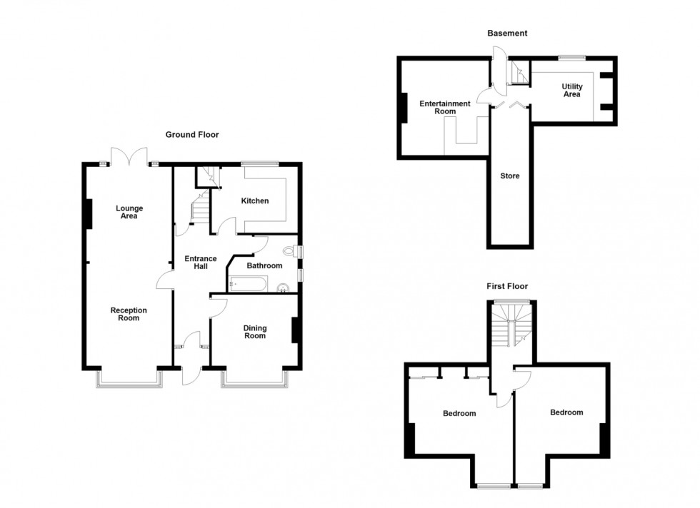 Floorplan for Cross Lane East, Gravesend, Kent, DA12 5HB
