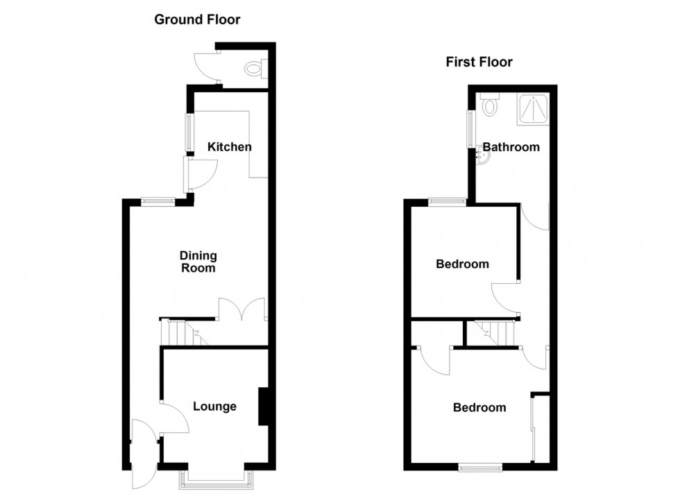 Floorplan for All Saints Road, Northfleet, Gravesend, Kent, DA11 8RW