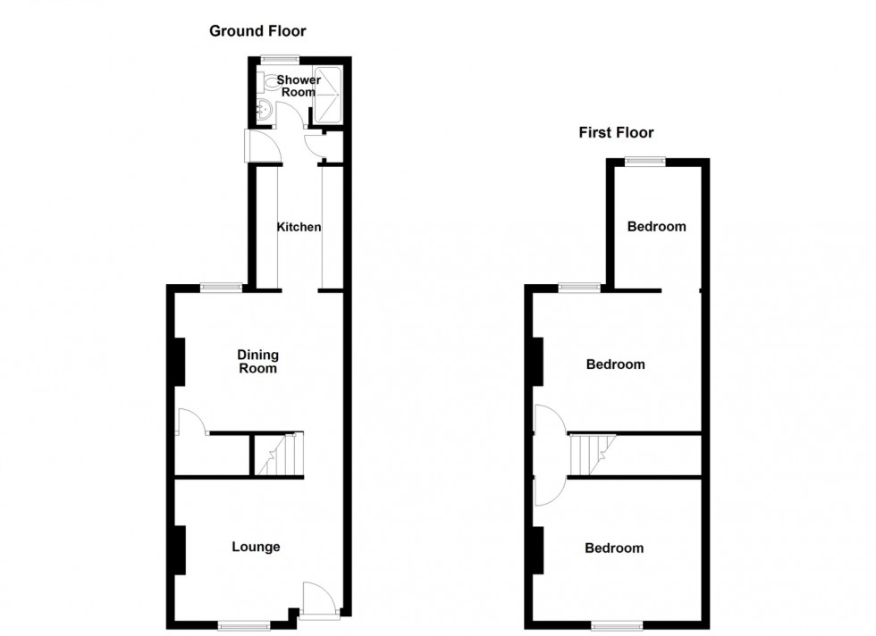 Floorplan for Forge Lane, Higham, Rochester, Kent, ME3 7AS