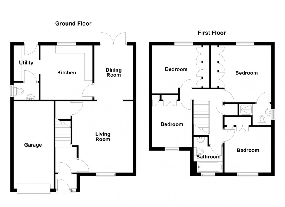 Floorplan for Allens Mead, Gravesend, Kent, DA12 2JB