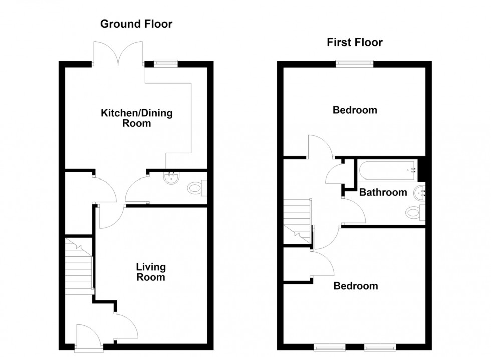 Floorplan for Mottram Road, Northfleet, Gravesend, Kent, DA11