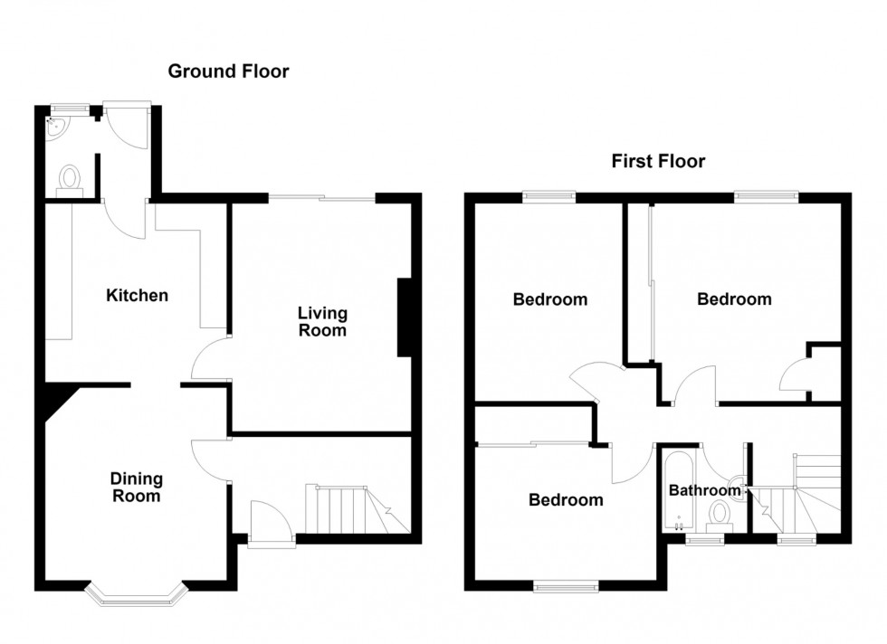 Floorplan for Whitehill Road, Gravesend, Kent, DA12 5PW